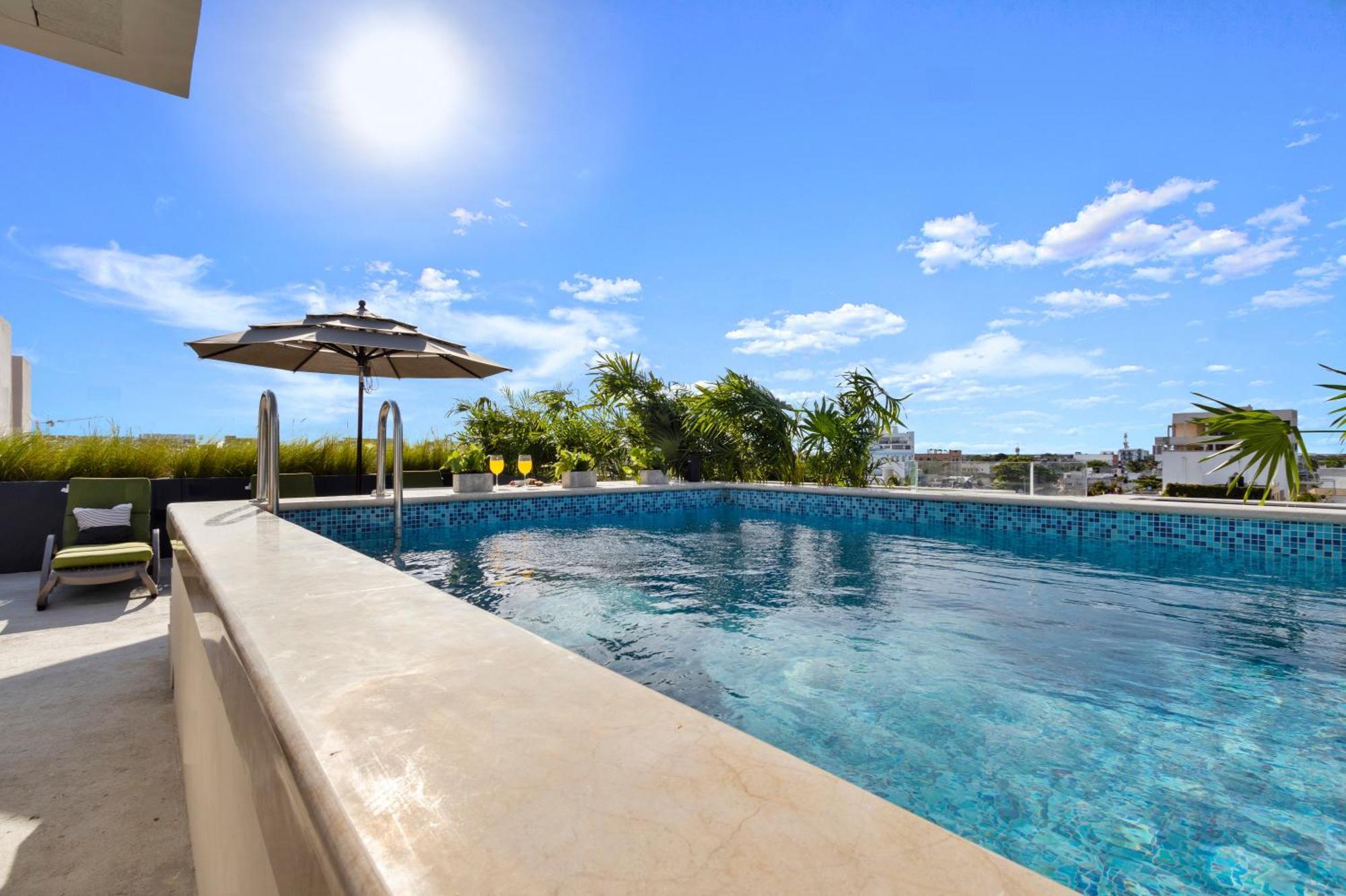 Ocean Boutique Condos Playa del Carmen Exteriör bild